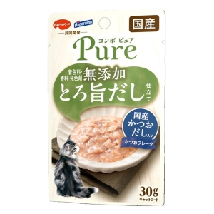 コンボ ピュア キャット パウチ かつお・国産かつおだし入り 30g