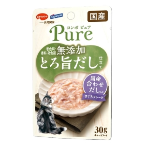 コンボ ピュア キャット パウチ まぐろ・国産合わせだし入り 30g