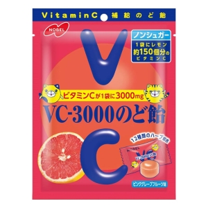 VC-3000のど飴 ピンクグレープフルーツ味 90g