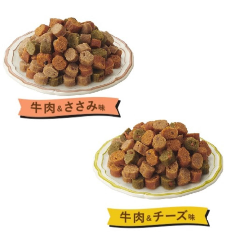 いぬのしあわせ プッチーヌ 超小粒 1歳～6歳 ビーフ入り セミモイスト(半生) 200g(50g×4パック)