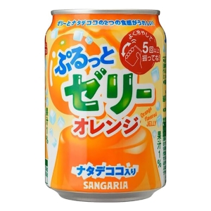ぷるっとゼリー オレンジ 280g