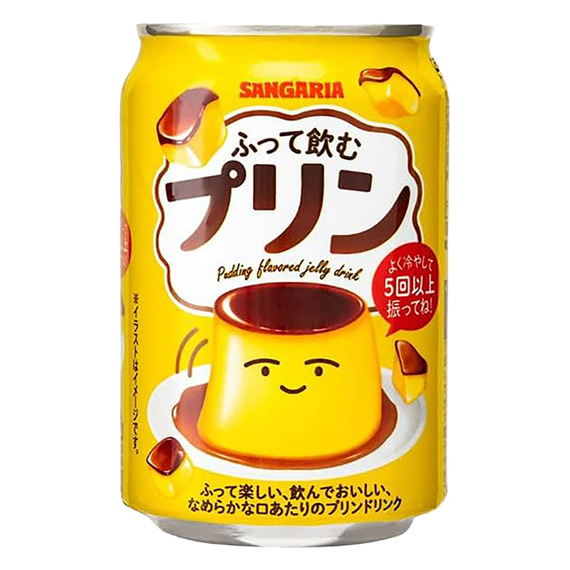 ふって飲むプリン 缶 275g
