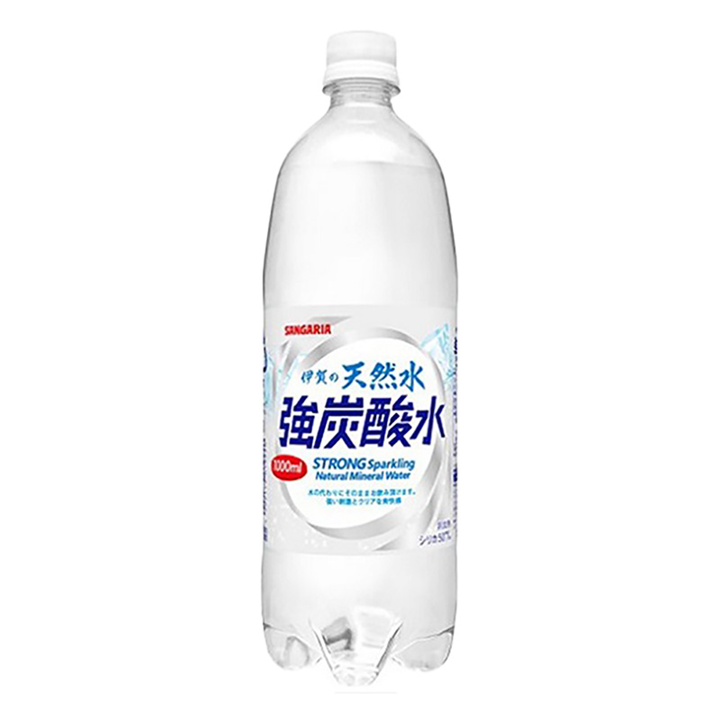 伊賀の天然水強炭酸水 （1000ml×12本）