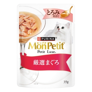 モンプチ プチリュクスパウチ とろみ仕立て 厳選まぐろ 35g