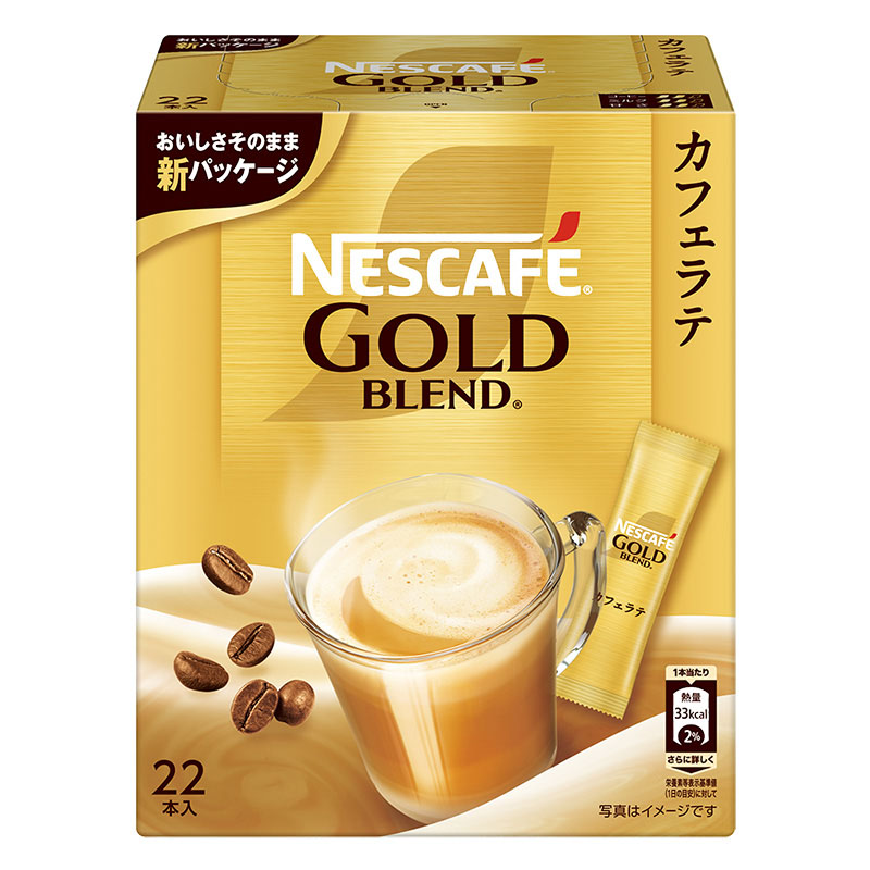 ネスカフェ ゴールドブレンド スティックコーヒー 22本 ｜ ミスター