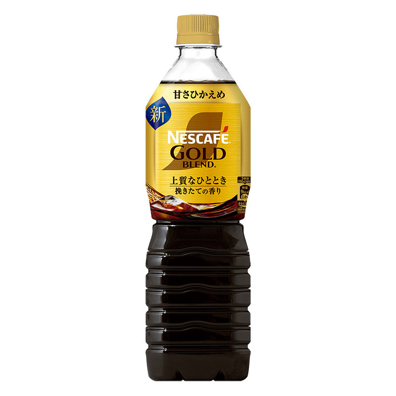 ネスカフェ ゴールドブレンド ボトルコーヒー 甘さひかえめ 900ml