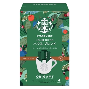 スターバックス オリガミ パーソナルドリップコーヒー ハウスブレンド 4袋