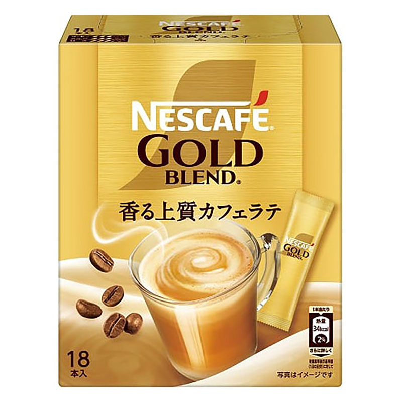 ネスカフェ ゴールドブレンド スティックコーヒー 18本
