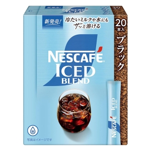 ネスカフェ アイスブレンド スティック ブラック 20P