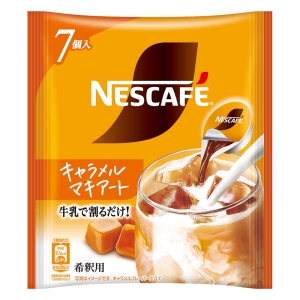 ネスカフェ ポーション キャラメルマキアート 7個