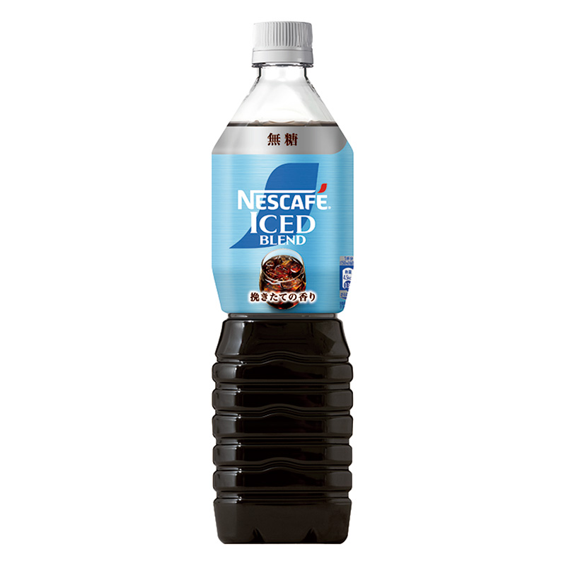 ネスカフェ アイスブレンド ボトルコーヒー 無糖 1箱(900ml×12本)
