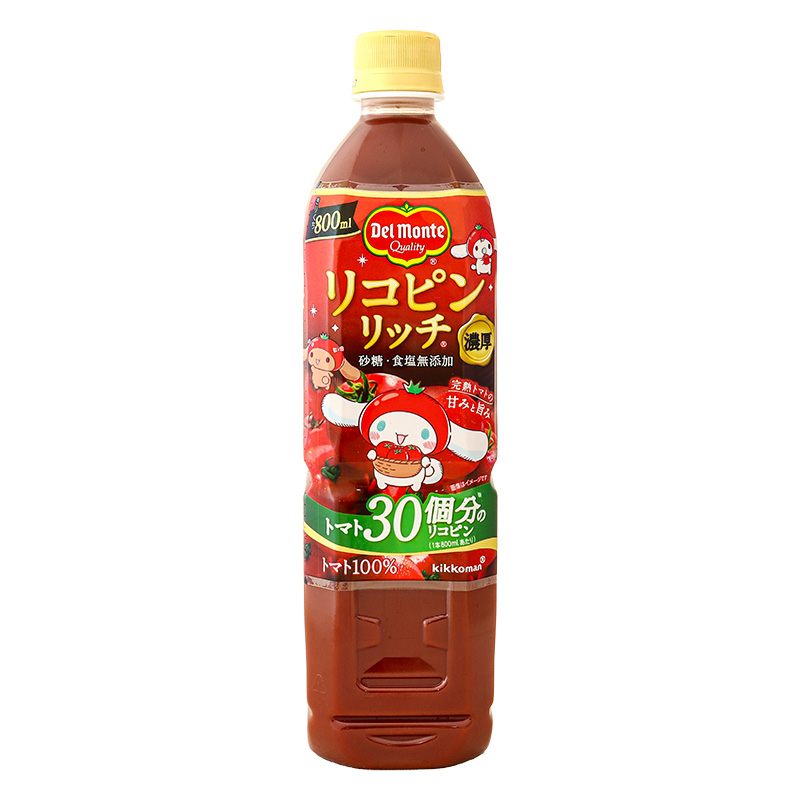 デルモンテ リコピンリッチ トマト飲料 800ml