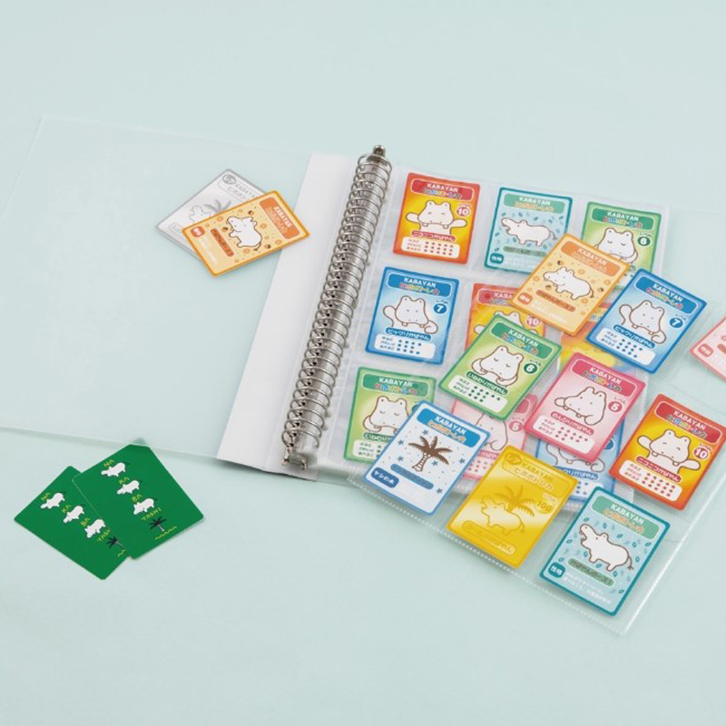 トレカバインダー A4判 30穴 450枚用 クリア