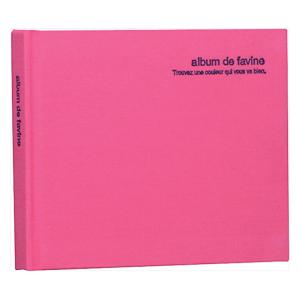 ドゥファビネ100年アルバムブック式 ミニ ピンク