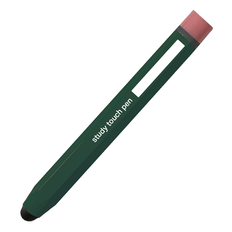 えんぴつ型 学習タッチペン ダークグリーン 14