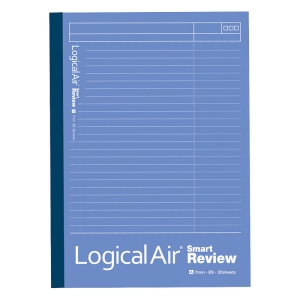 ロジカルエアー・スマートレビュー B5 A罫 復習罫 ブルー