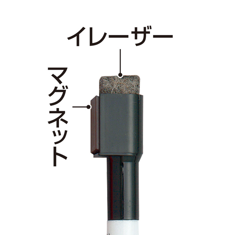 ホワイトボードマーカー クロ2mm WMK-101D