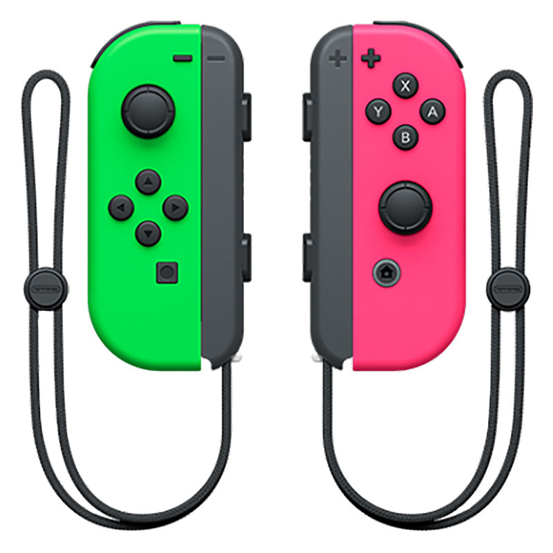 Joy-Con(L)ネオングリーン｜(R)ネオンピンク