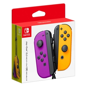 Joy-Con(L) ネオンパープル｜(R) ネオンオレンジ