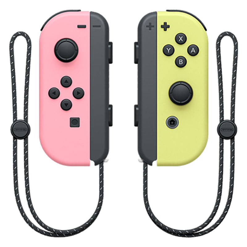 Joy-Con (L) パステルピンク｜(R) パステルイエロー