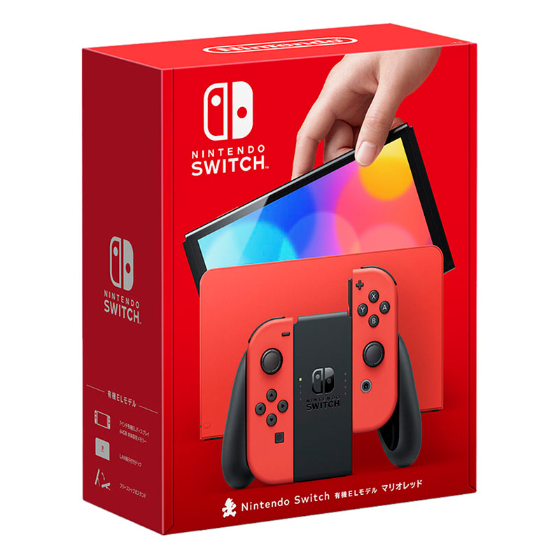 Nintendo Switch（有機ELモデル） マリオレッド ｜ ミスターマックス 