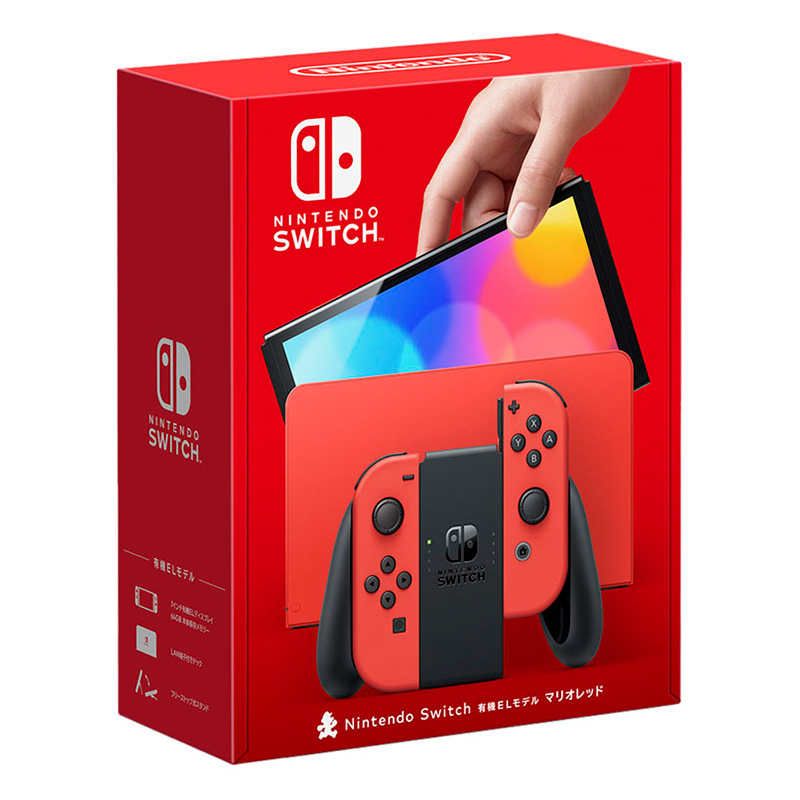 Nintendo Switch（有機ELモデル） マリオレッド ｜ ミスターマックス