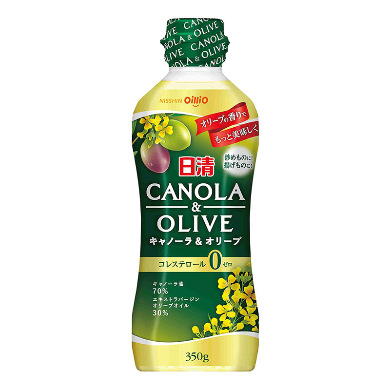 日清オイリオ キャノーラ＆オリーブ 350g