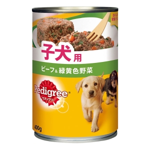 ペディグリー 子犬ビーフ緑黄色野菜 400g