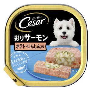 シーザー 彩りサーモン ポテトとにんじん入り 100g