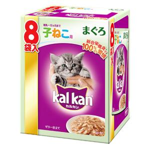 カルカンパウチ 子ねこまぐろ 1箱（70g×8袋）