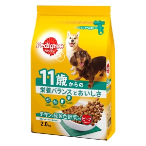 ペディグリー 11歳からチキン緑黄色野菜 2kg