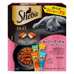 シーバデュオ 贅沢シーフード味セレクション 200g