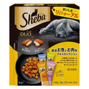 シーバデュオ 厳選お魚とお肉味グルメセレクション 200g