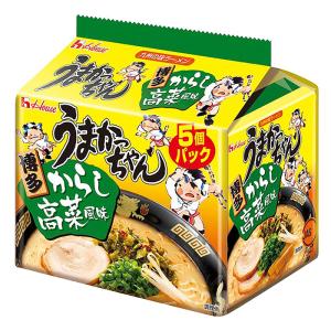 うまかっちゃん 5食パック からし高菜 465g