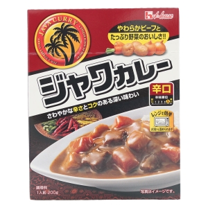 レトルト ジャワカレー <辛口> 200g