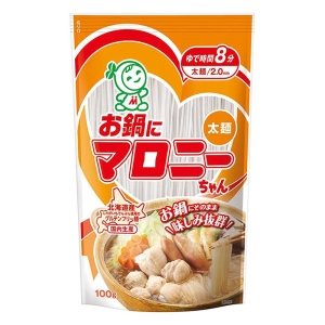 ハウス食品 お鍋にマロニーちゃん100 太麺 100g