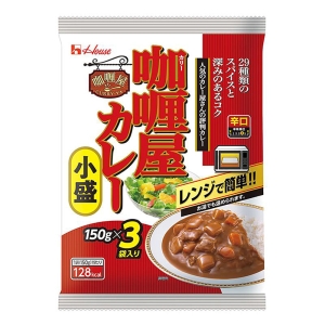 ハウス食品 カリー屋カレー小盛辛口 3袋入り
