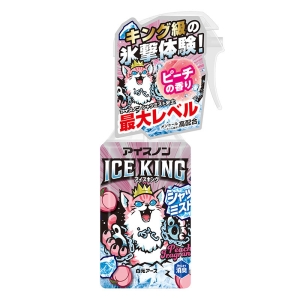 アイスノンシャツミスト ICEKING 本体 300ml ピーチ