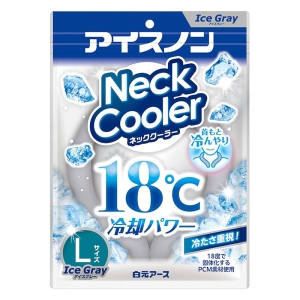 アイスノン ネッククーラー Lサイズ アイスグレー