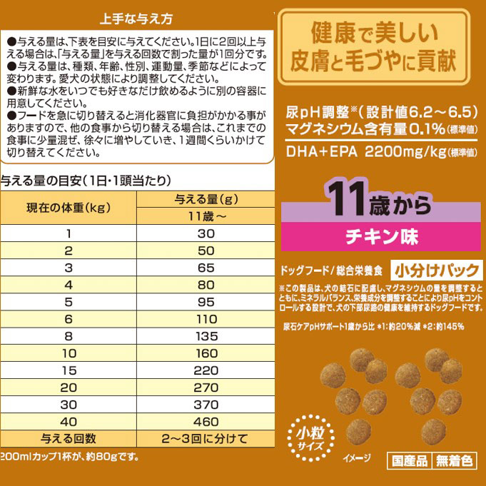 メディコートアドバンス 尿石ケア pHサポート 11歳から 2.5kg(500g×5袋)
