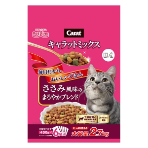 キャラットミックス ささみ風味のまろやかブレンド 2.7kg