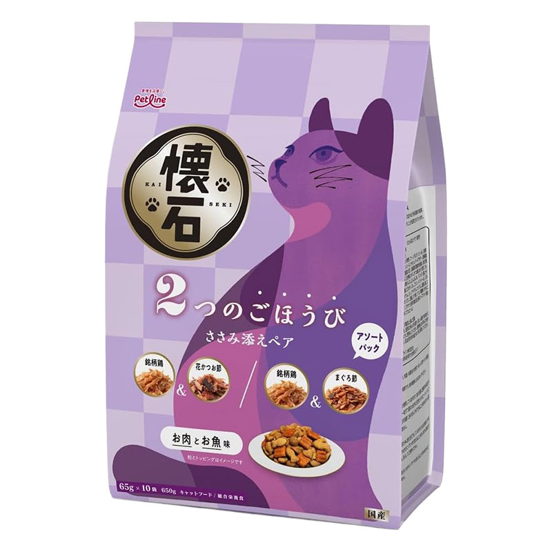 懐石 ２つのごほうび ささみ添えペア 650g