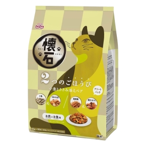 懐石 ２つのごほうび 小魚とささみ添えペア 650g