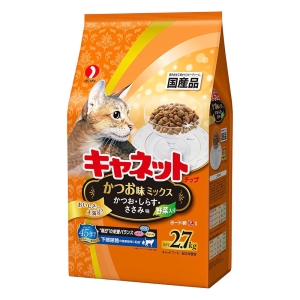 キャネットチップ かつお味ミックス 2.7kg
