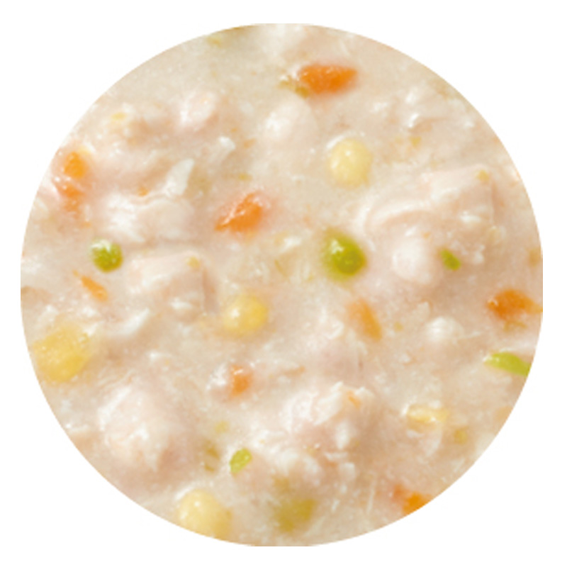 鶏むね肉とささみ・3種の野菜スープ 100g