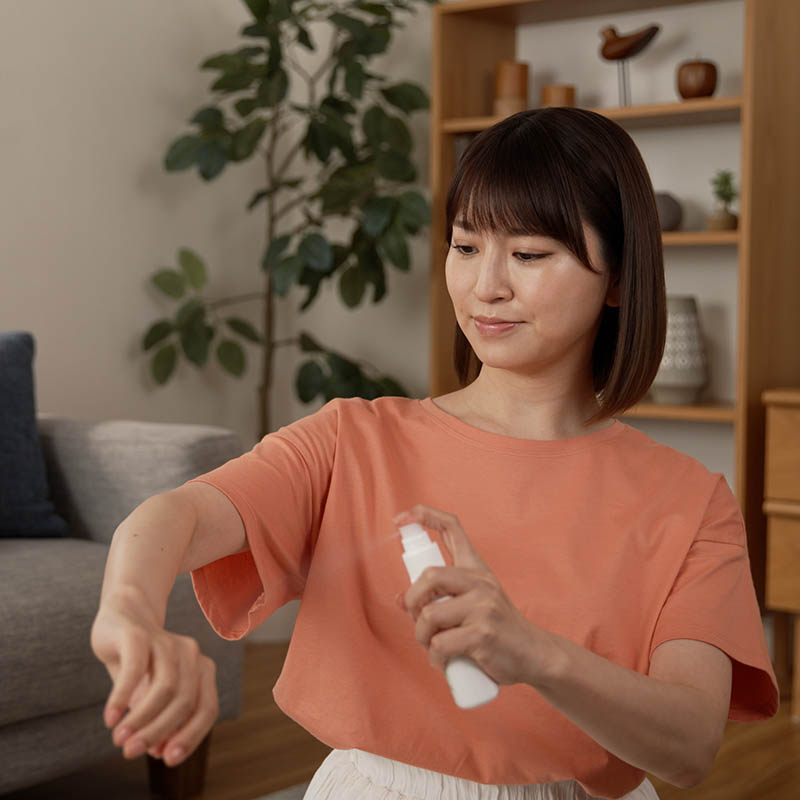 スキンベープミスト イカリジンプレミアム レモングラスの香り 80ml