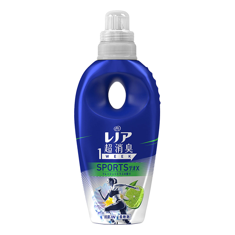 レノア 超消臭1WEEK 柔軟剤 SPORTSデオX 本体 530ml ｜ ミスター 