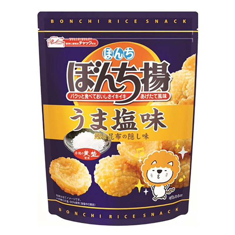 ぼんち揚 うま塩味 チャック付 85g