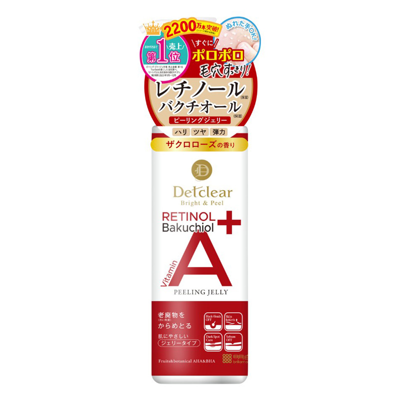 ピーリングジェリー DETクリア ブライト＆ピール エイジングケア 180ml