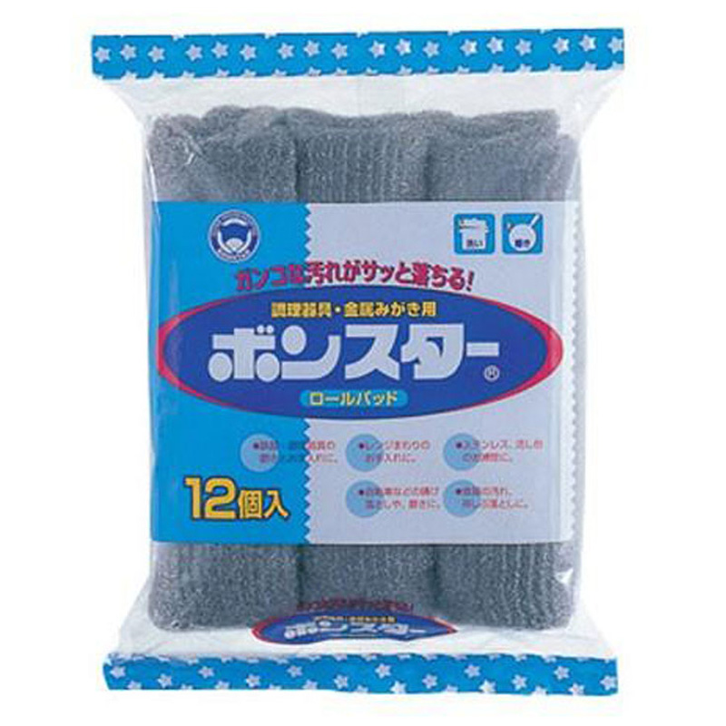 【お取り寄せ商品】ボンスター ロールパッド コンパクト 12個入